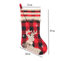 2022 Hanging Decoration Socks Sugar Stocking Bag for Christmas Holiday