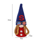 Fancy Colors Hanging Gnome Ornaments For Christmas Tree Decoration