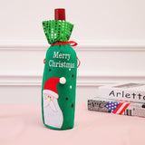 2022 Christmas Santa Gnome Wine Bottle Cover
