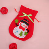 Wholesale Christmas Holiday Red Santa Sack Candy Gift Bag