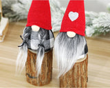 Christmas Holiday Decoration Mini Santa Gnome Stuffed Item Ornament