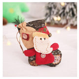 Xmas Stockings Cute Santa's Pet Toys Stocking Bag