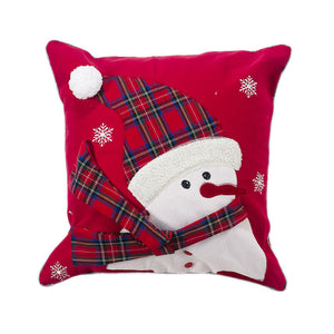 New Red Christmas Cushion Cover Seat Covers Christmas Pillow Case Cover