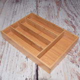 Bamboo Cutlery Trays for Kitchen Drawers