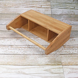 Bamboo Utensil Caddy Counter with Handle