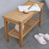 Bamboo Shower Bench Seat