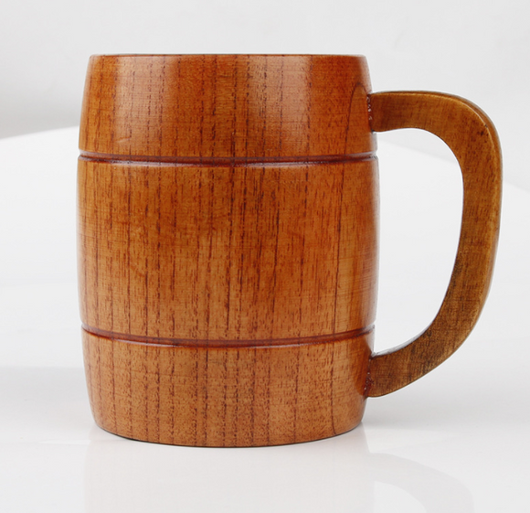 Wholesale Coffee Nordic Rustic Decoration Finnish Craft Wooden Mug Cup