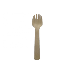 Promotion Wooden Cutlery 105mm 160mm Dispos Mini Wood Spork
