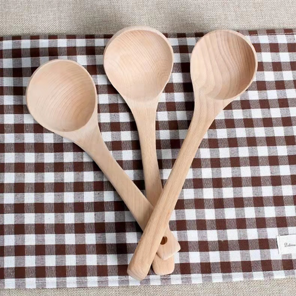 Healthy Usable Durable Kitchen Serving Wood Spoon