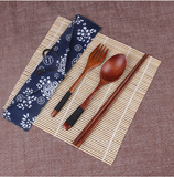 Biodegradable Wooden Cutlery Organic Cutlery Wholesale Bamboo Cutlery set