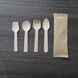 Biodegradable Bulk Birch Wood Spoon/Forks/Knives Disposable Wooden Cutlery
