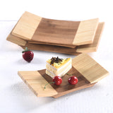 Natural 100 % Wooden Custom Bamboo Sushi Tray Set