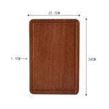 Wholesale Naturaltray Eco-friendly Cheap Bamboo Wooden Tray Serving Trays