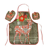 Christmas Aprons With Adjustable Neck Strap and Pocket