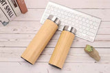 Hot Sale Bamboo Stainless Steel Vacuum Insulated Thermos Bottle