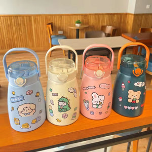 Kids Vacuum Thermos Water Bottle Customized
