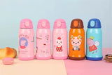 Kids Stainless Steel Vacuum Flask Thermos With Thermometer Vacuum Bottle