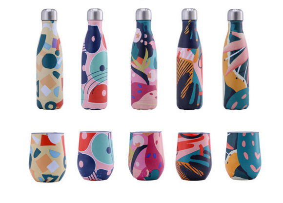 500ml Double Wall Thermos Vacuum Flask Cola Bottle Bottle