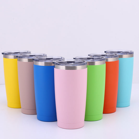 Double Wall Vacuum Insulated Stainless Steel Travel Tumbler