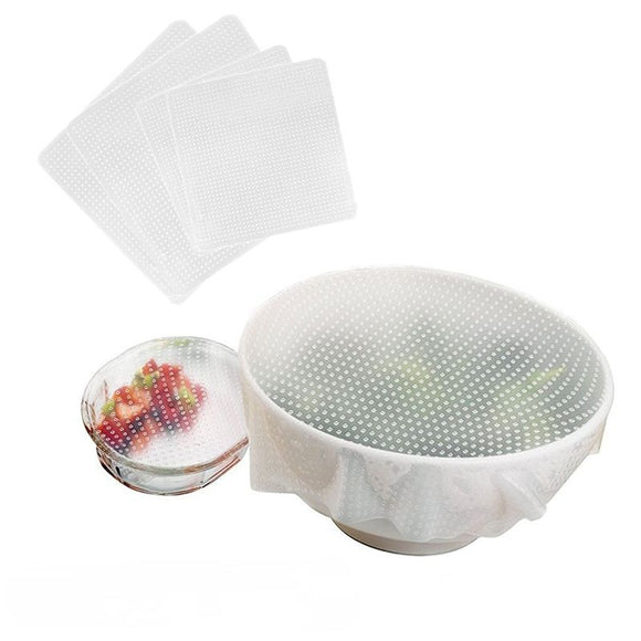 Reusable Silicone Food Wrap Cling Stretch Film