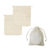 Eco Friendly Cotton Reusable Produce Mesh Bag For Fruits And Vegetable Shopping Bag